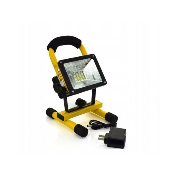 Pastatomas įkraunamas LED prožektorius COB 30W