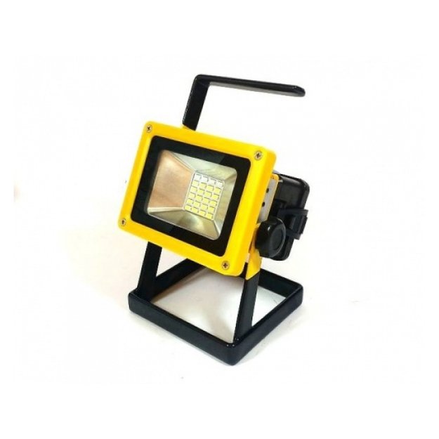 Pastatomas įkraunamas LED prožektorius COB 30W