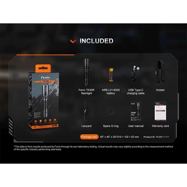 Fenix ​​​​TK30R laser flashlight