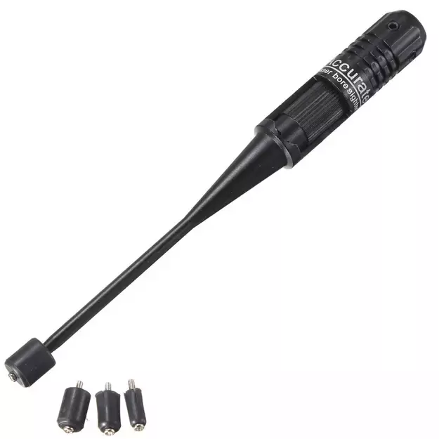 Lazeris, skirtas kalibruoti ginklų optinius taikiklius, vamzdžio kalibratorius, raudonas