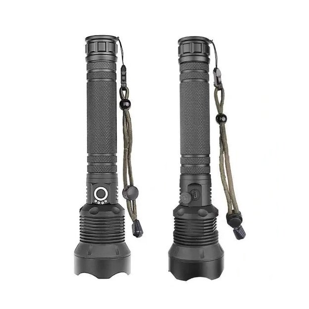 Žibintuvėlis IP67 LED XHP70 Zoom USB