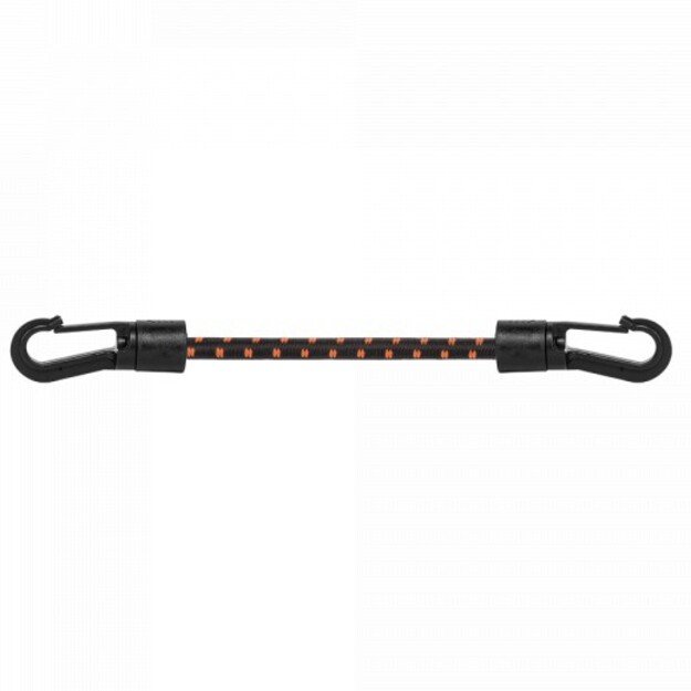 Эластичная резина 0,6x40 см ПВХ крючок черный