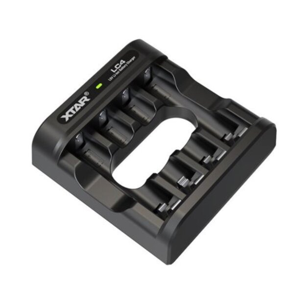 XTAR LC4 AA/AAA charger 1.5V Li-ION 4 channels, USB-C