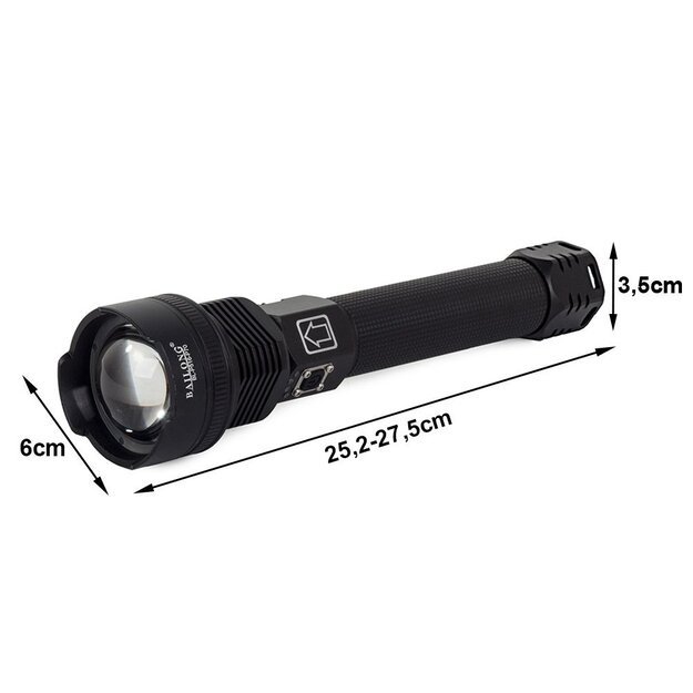 LED žibintuvėlis CREE XHP70