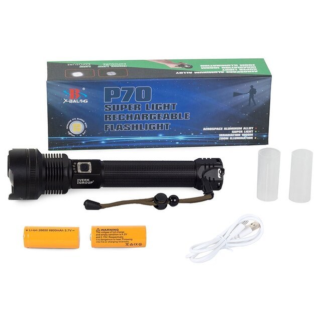 LED žibintuvėlis CREE XHP70