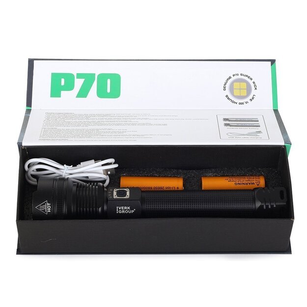 LED žibintuvėlis CREE XHP70