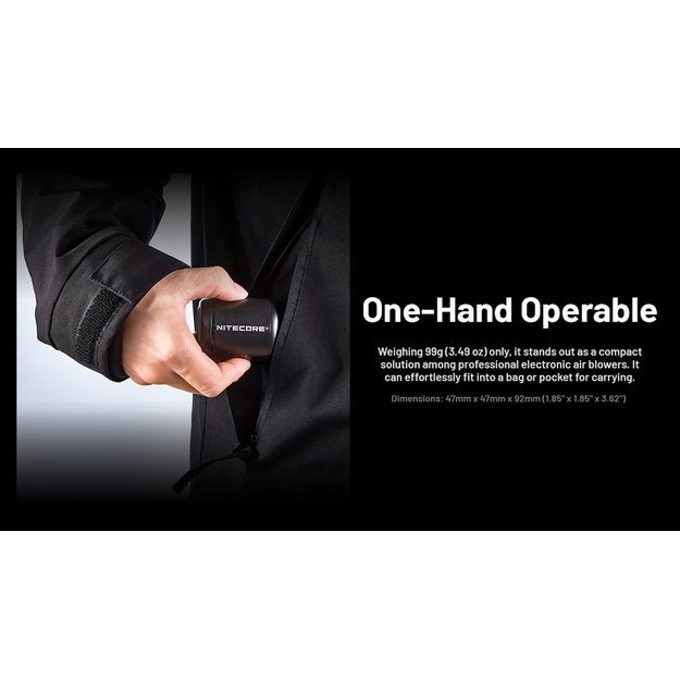 Nitecore BB Nano - компактная воздуходувка