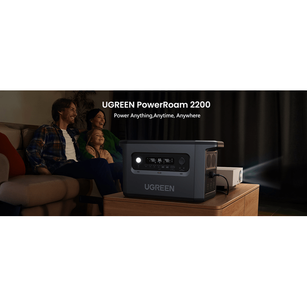 UGREEN PowerRoam GS2200 energijos stotelė 2048Wh 2300W 