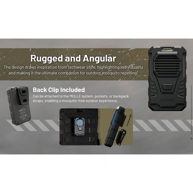 Nitecore EMR06 TAC - repelentas nuo uodų