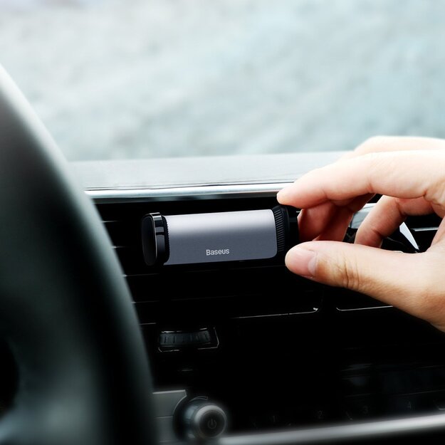 Baseus Steel Cannon Clamp Holder to Ventilation Grid (black)