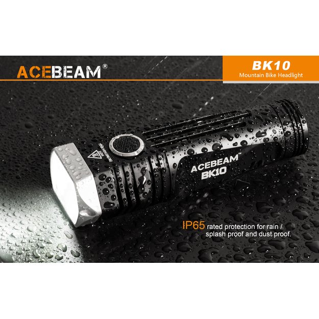 AceBeam BK10 dviračio žibintas USB kraunamas