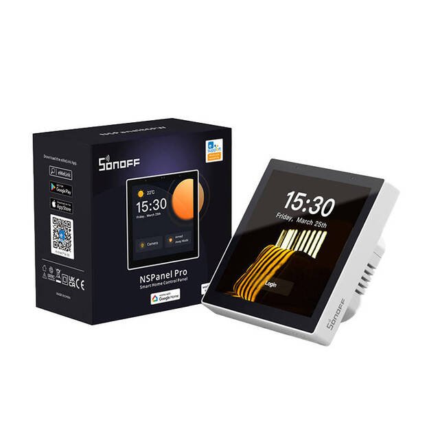 Sonoff NSPanel Pro WiFi/Bluetooth/ZigBee Smart Control Panel (белый)