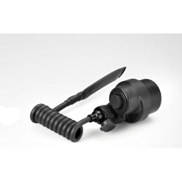 Mactronic dvigubas gelinis ginklo jungiklis su 18'' spyruokliniu laidu