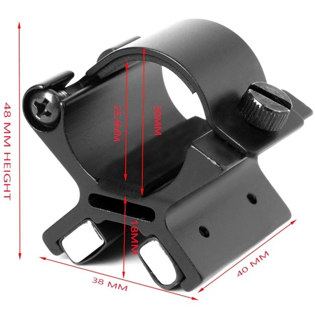 Magnetinis laikiklis ant ginklo