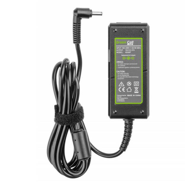 Maitinimo šaltinis Green Cell AD40P PRO 19V 2.37A 45W iki Asus R540 X200C X200M X201E X202E Vivobook F201E S200E ZenBook UX31A UX32V