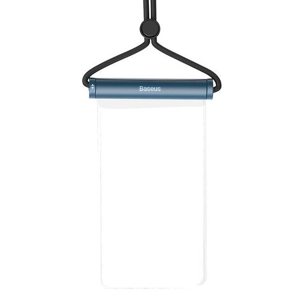 Baseus AquaGlide Водонепроницаемый чехол для телефона с цилиндрическим замком-слайдером (синий)