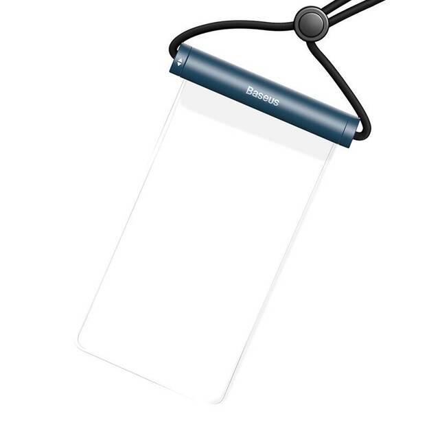 Baseus AquaGlide Водонепроницаемый чехол для телефона с цилиндрическим замком-слайдером (синий)