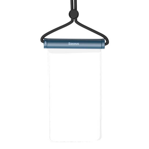 Baseus AquaGlide Водонепроницаемый чехол для телефона с цилиндрическим замком-слайдером (синий)