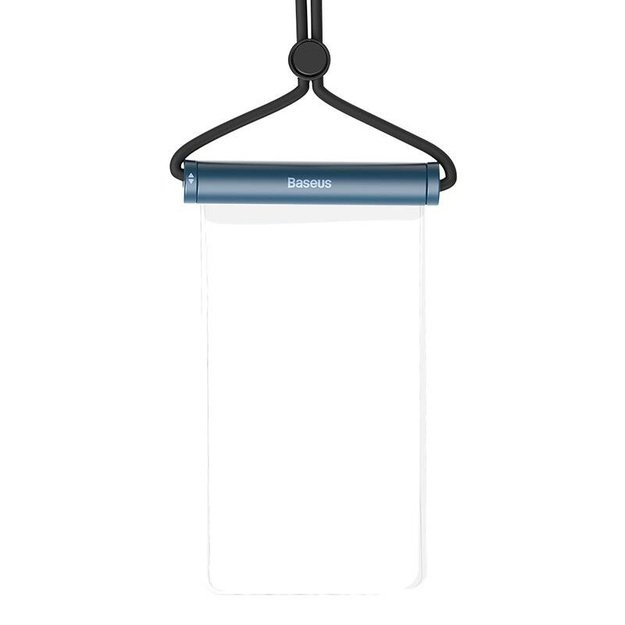 Baseus AquaGlide Водонепроницаемый чехол для телефона с цилиндрическим замком-слайдером (синий)