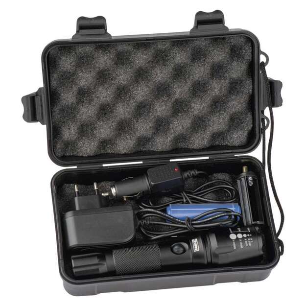 Pakraunamas žibintuvėlis 5 W Cree LED