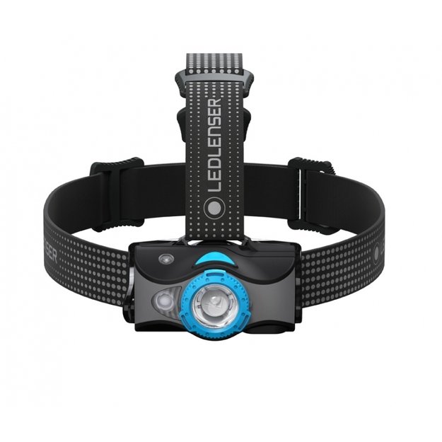 LED Lenser MH7 žibintuvėlis, juoda-mėlyna