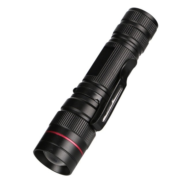 Mini žibintuvėlis, fokusuojamas 