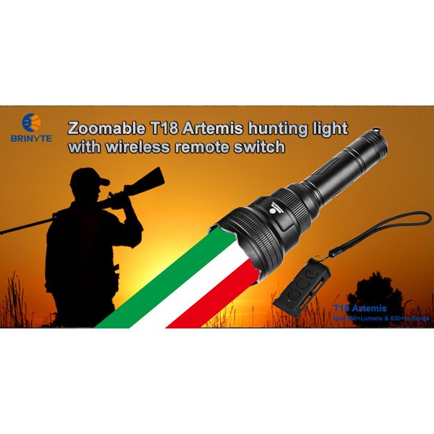 Brinyte T18 Artemis flashlight