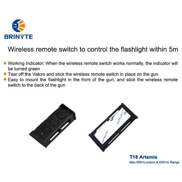 Brinyte T18 Artemis flashlight