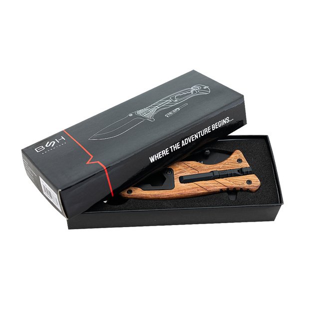 BSH ADVENTURE gelbėjimo peilis 6in1 N-501B