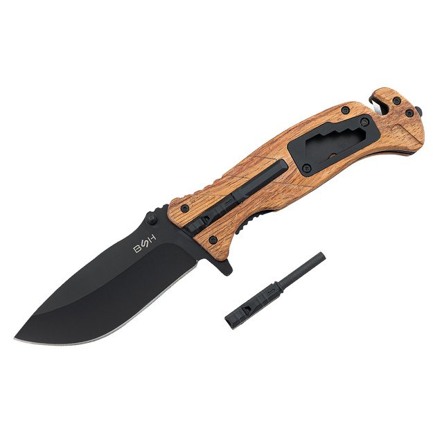 BSH ADVENTURE gelbėjimo peilis 6in1 N-501B