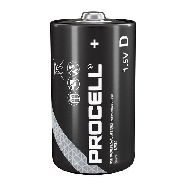 Duracell Procell LR20 MN1300 baterija, 10 vnt.
