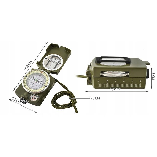 Профессиональный военный компас