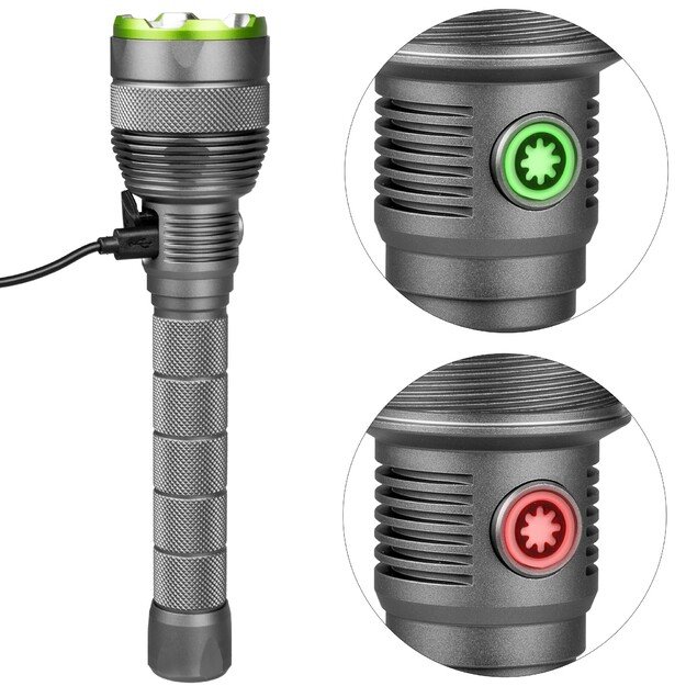 Vayox flashlight 10000lm COB LED 2600mAh IPX7 VA0254