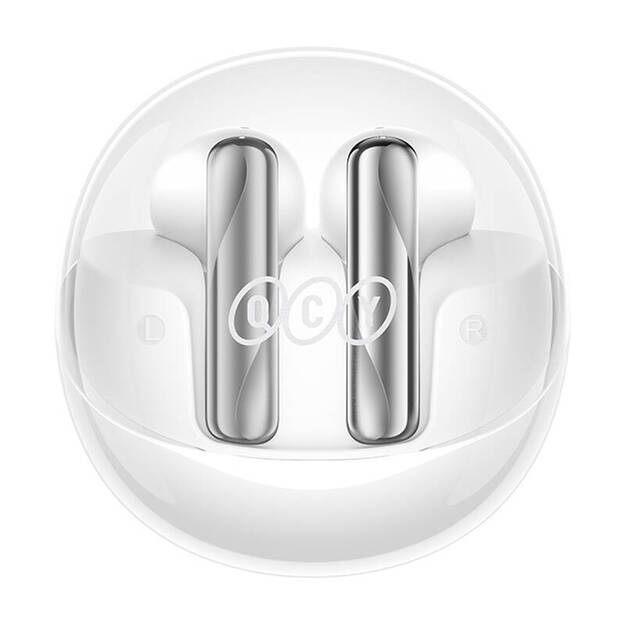 Earphones TWS QCY AilyBuds Clear T32 (white)