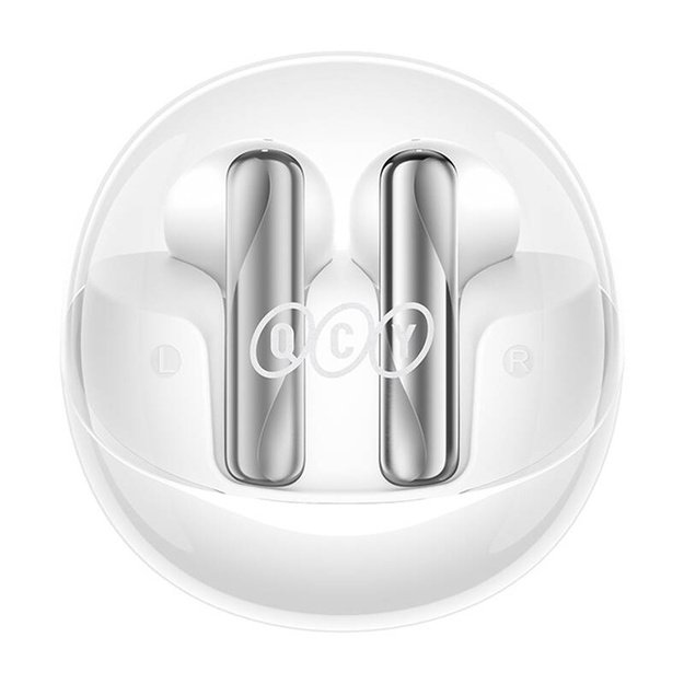 Earphones TWS QCY AilyBuds Clear T32 (white)