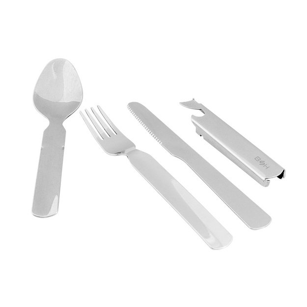 BSH ADVENTURE kelioninis valgymo įrankių komplektas NB-009