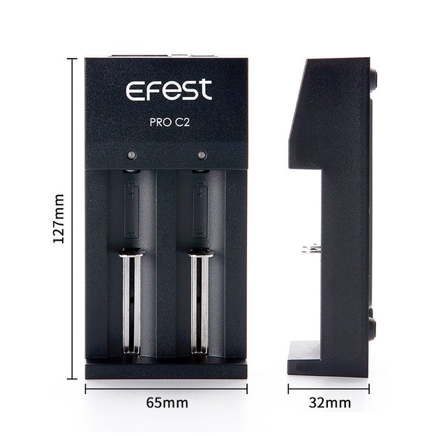 Baterijų įkroviklis Efest Pro C2