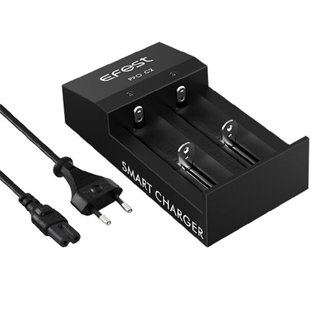 Baterijų įkroviklis Efest Pro C2