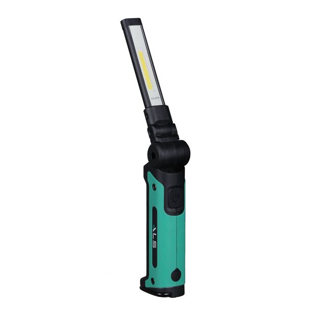 Ultra-thin articulating work light 200lm LED, rechargeable, pivots 360 degrees, IP20