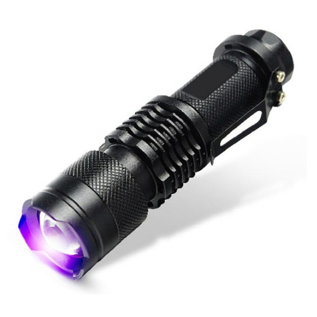 Ultravioletinis UV LED žibintuvėlis 1W