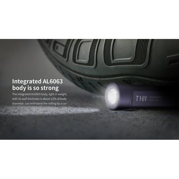 Xtar T1 Белый и УФ Перезаряжаемый светодиодный фонарик для ключей