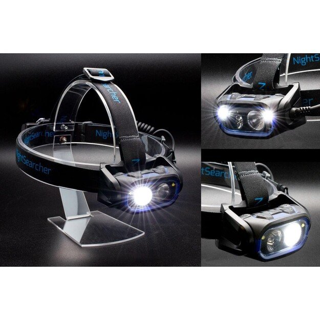 Nightsearcher HT800RX USB įkraunamas žibintuvėlis