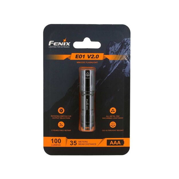 Фонарик Fenix E01 V2.0