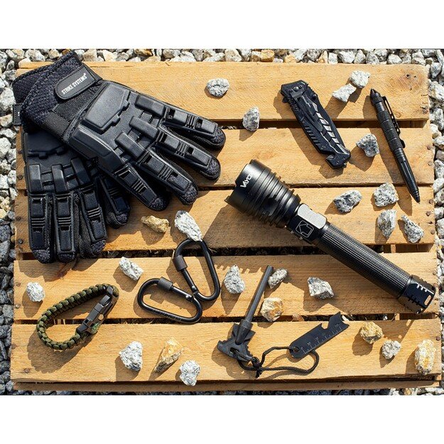 VAYOX rankinis taktinis žibintas 2500lm, IPX4, XHP90 LED