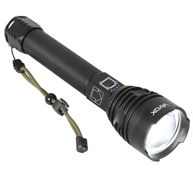 VAYOX rankinis taktinis žibintas 2500lm, IPX4, XHP90 LED