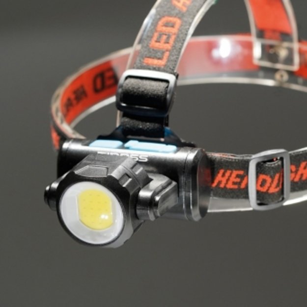 Налобный фонарь Tiross 2 Вт LED / 3 Вт COB, 150 лм, 1200 мАч TS-1960