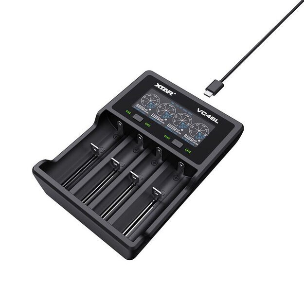  Зарядное устройство XTAR VC4SL QC3.0