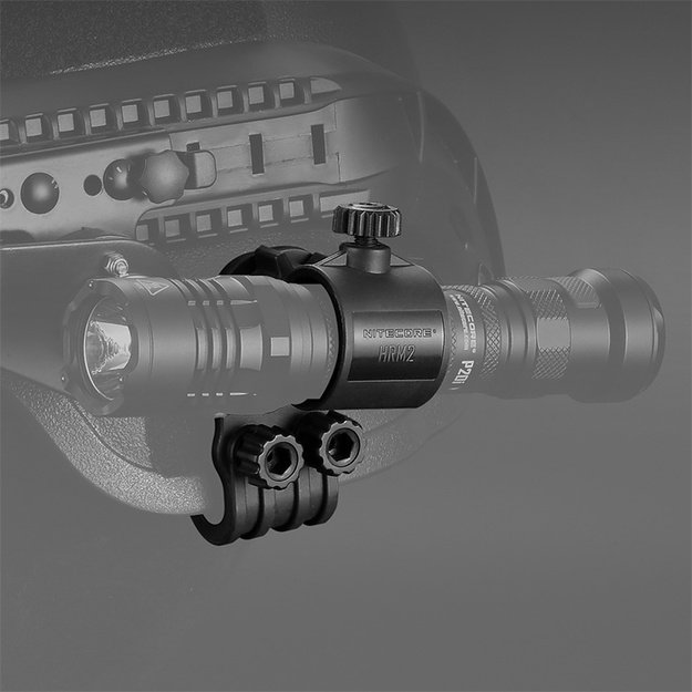 Nitecore HRM2 universalus žibintuvėlio laikiklis šalmui