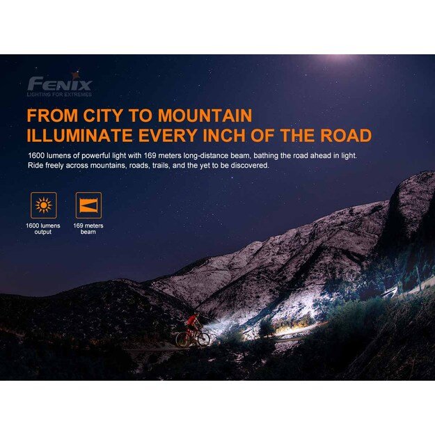Fenix BC26R-D kraunamas dviračio žibintas