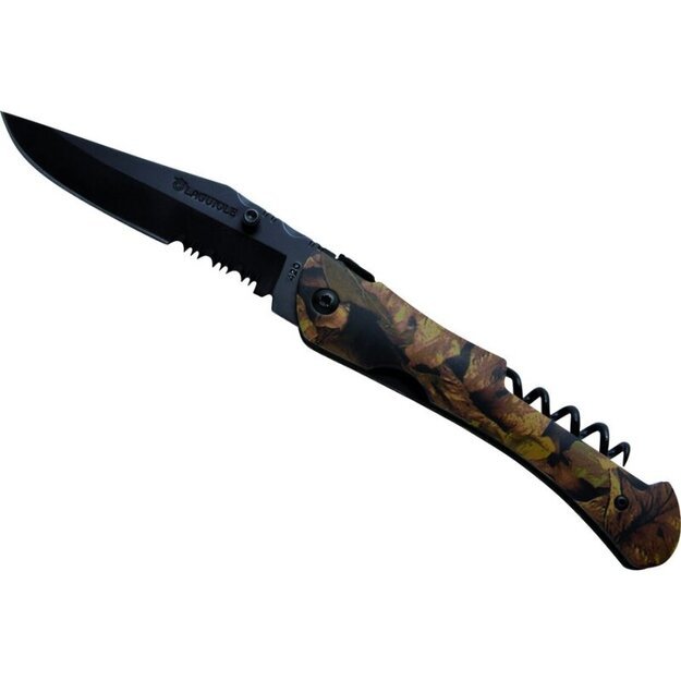 Нож Laguiole "Nature" камуфляж, со штопором DUB214